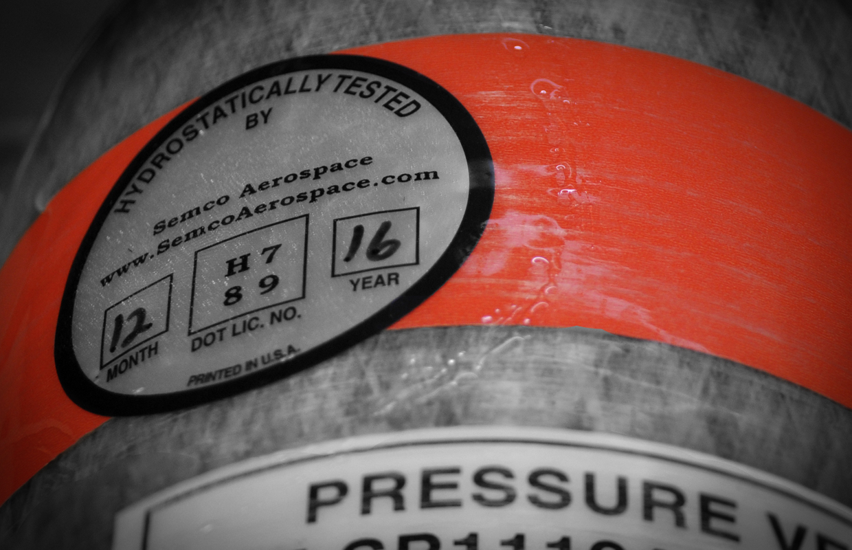 semco aerospace fire bottle repair